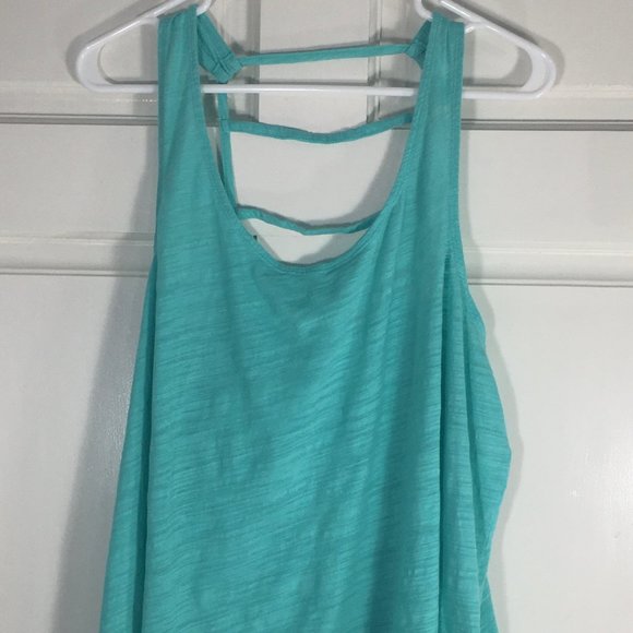 Cacique Tops - Lane Bryant cacique green tank top